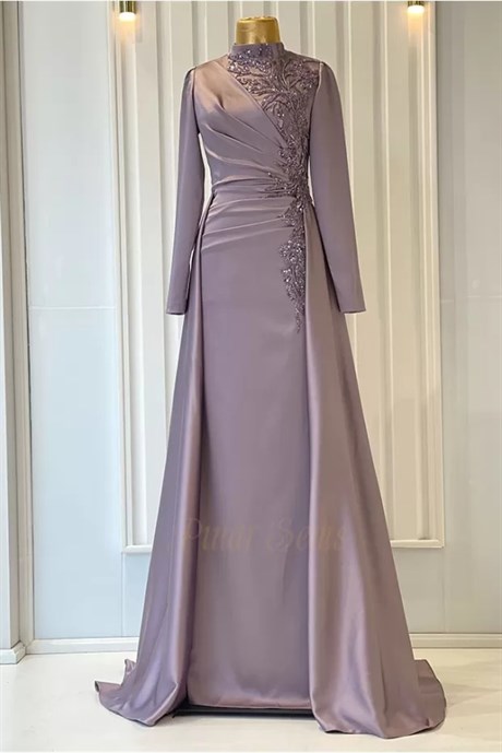  Pınar Şems - Dilek Evening Dress Lilac