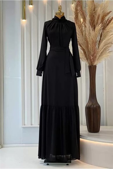  Pınar Şems - Eslem Elbise Siyah